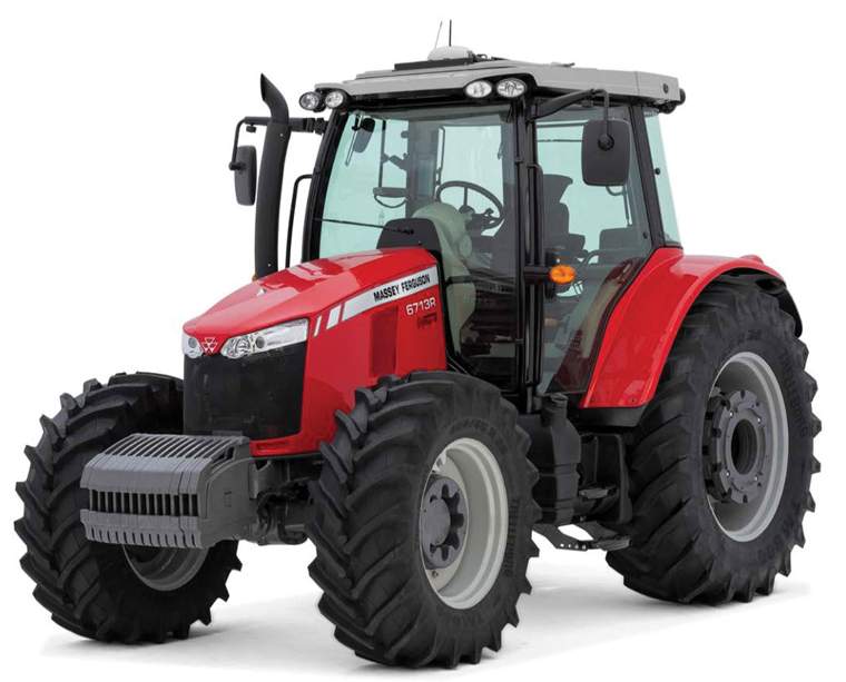 Revista PRODUCCION: tractor  serie MF-6700R