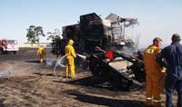 Revista PRODUCCION: Incendios de cosechadoras y rastrojos en Argentina